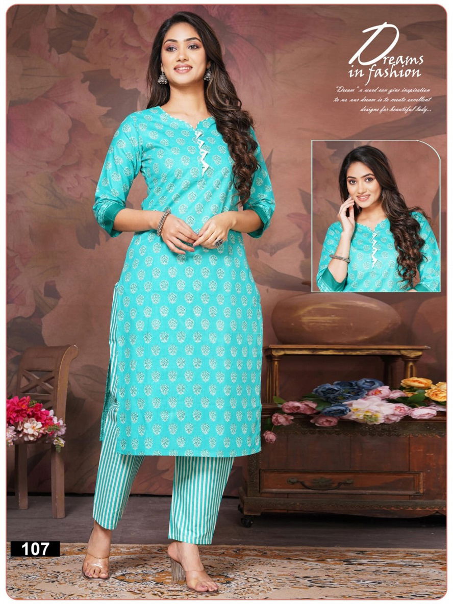 shivay kajol vol 1 Cotton kurti with Bottom Catalog
